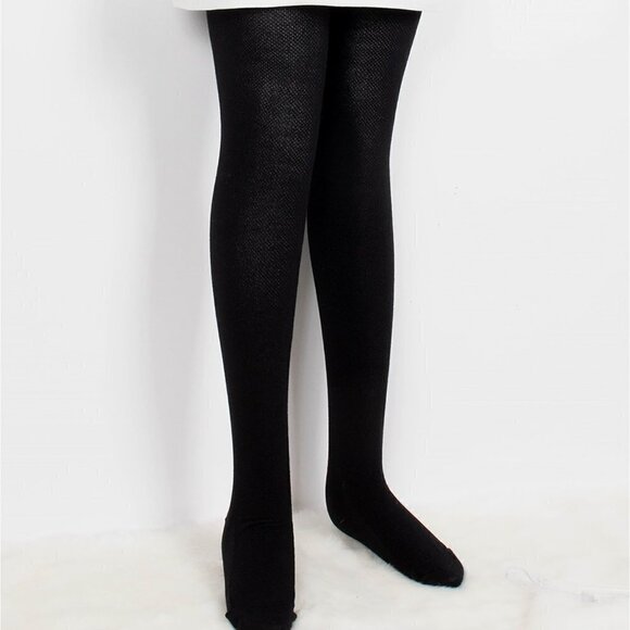 TRÏBE Comfortable Stretchy Full-length Footed Knitted Tights NWT - Picture 1 of 2